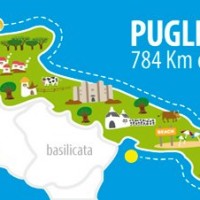 Viaggio della Puglia in pedalò